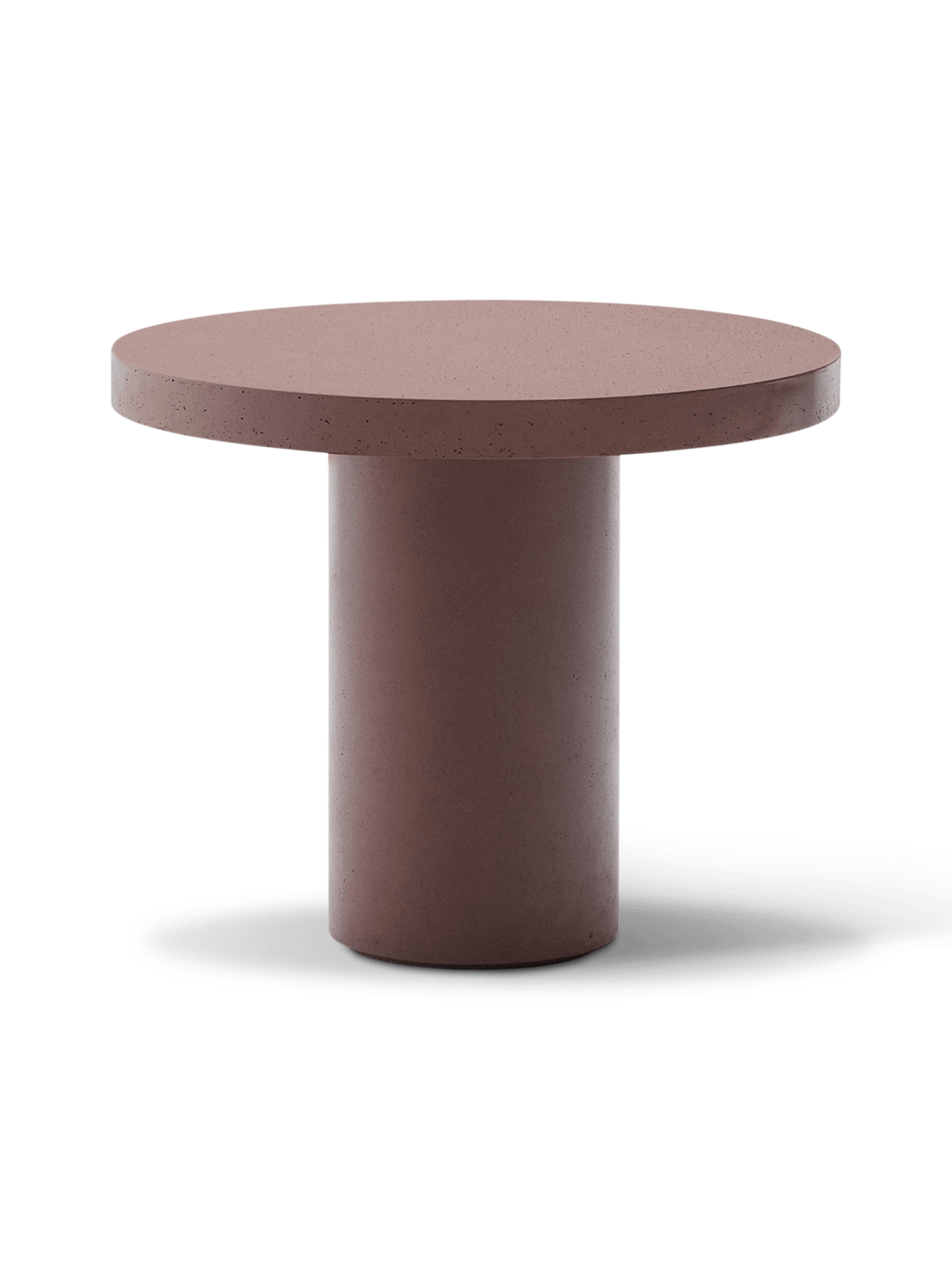 Aiguablava ronde tafel van terracottacement ⌀90 cm