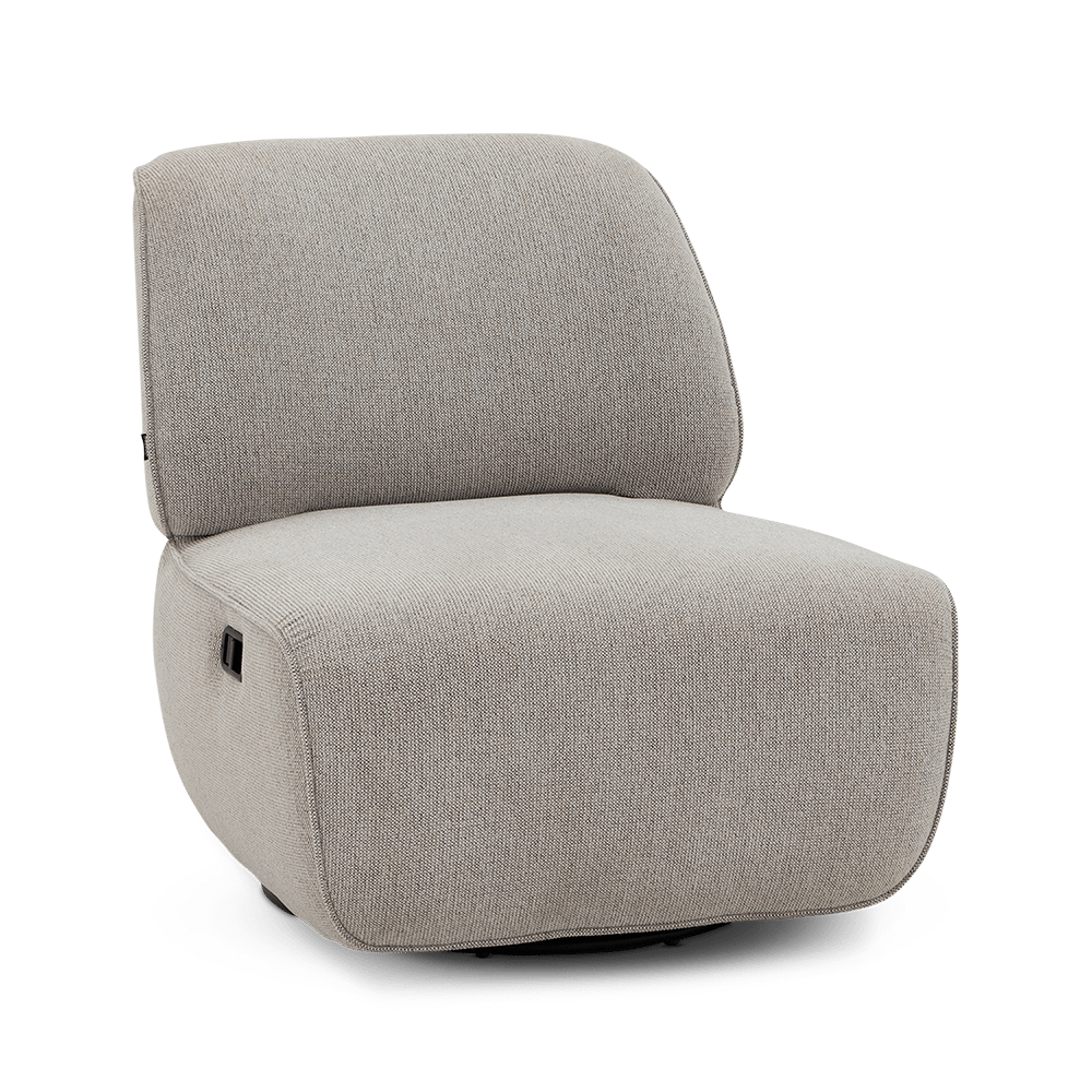 Draaifauteuil MOLO Sneak Natural Verstelbare Rug