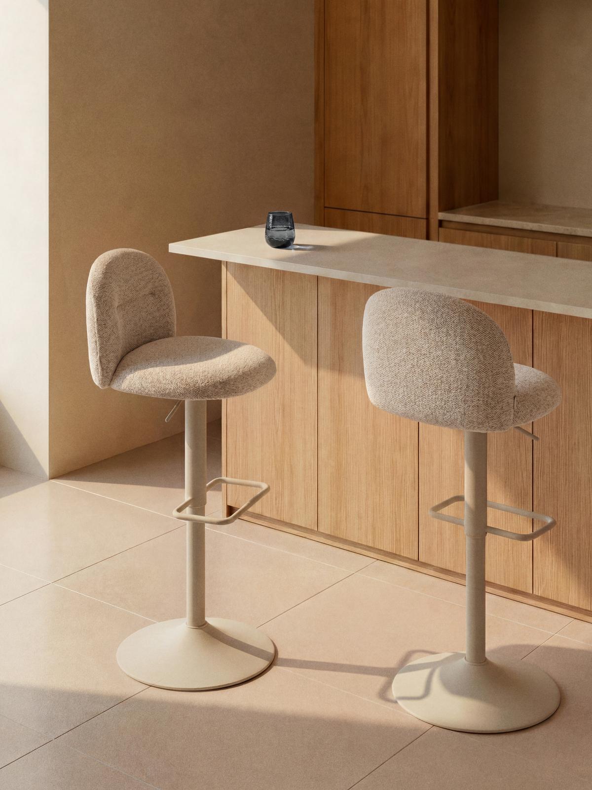 Barstoel Arino Beige