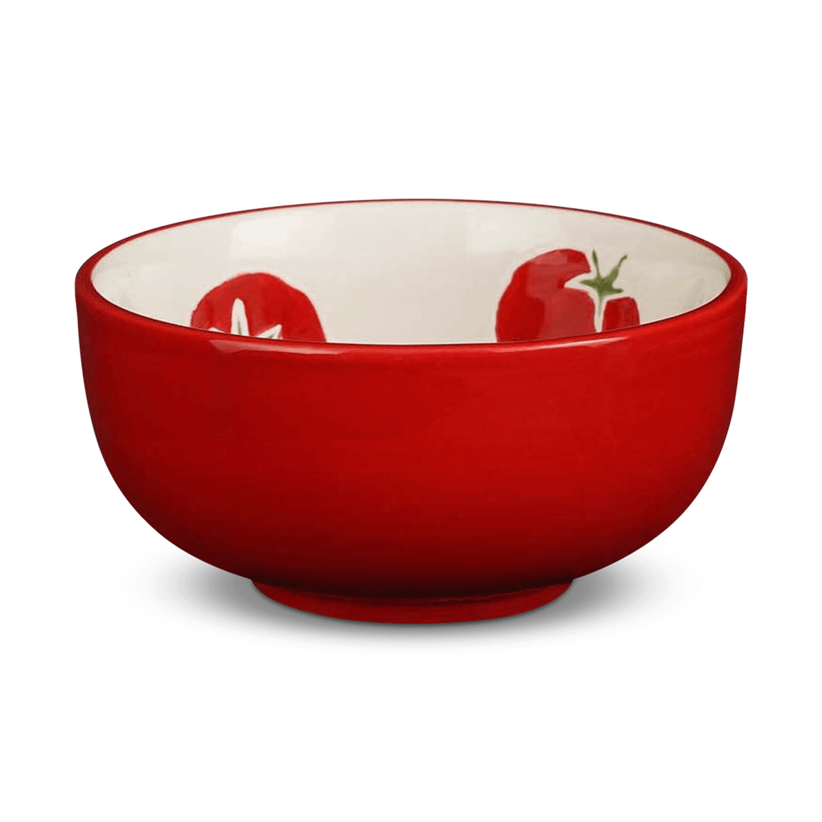 Kommetje TOMATA Keramiek Rood Ass.