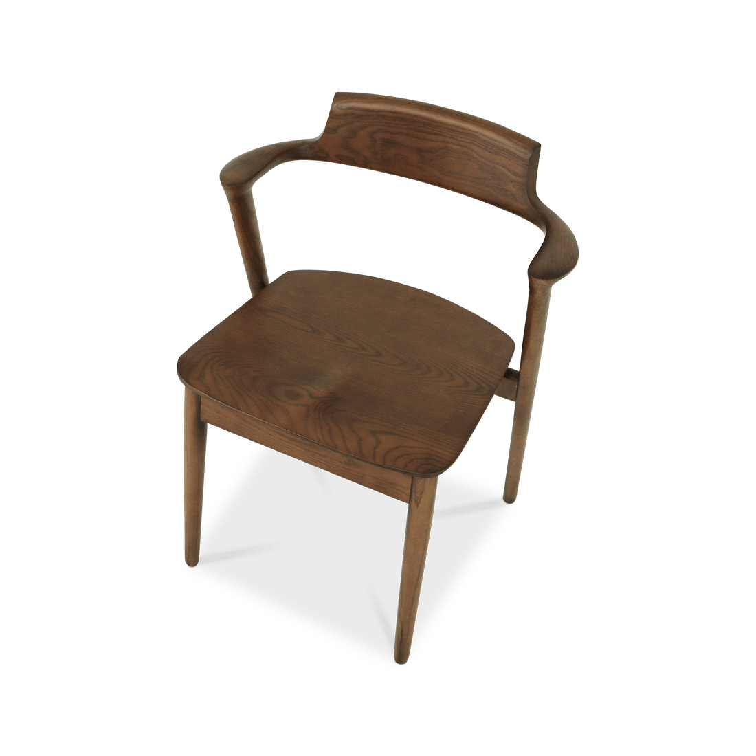 Stoel TEO Ash Wood Walnut Stoel TEO Ash Wood Walnut