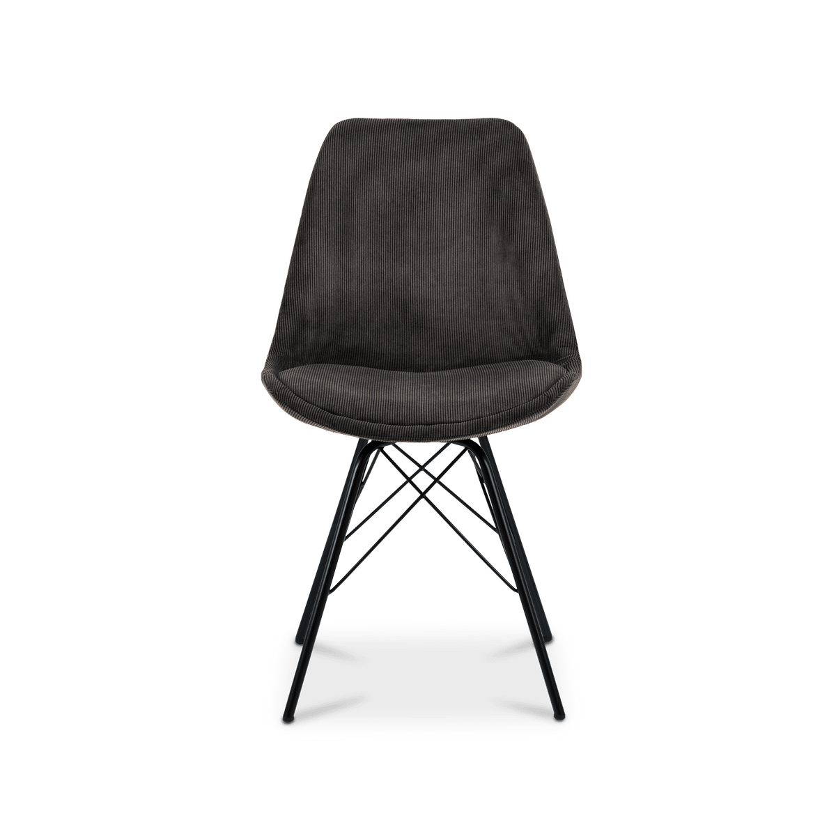 Kuipstoel KORDELIO Wind fabric anthracite 40