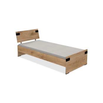 Bed HUVAR Plankeneiche 90x200 Bed HUVAR Plankeneiche 90x200