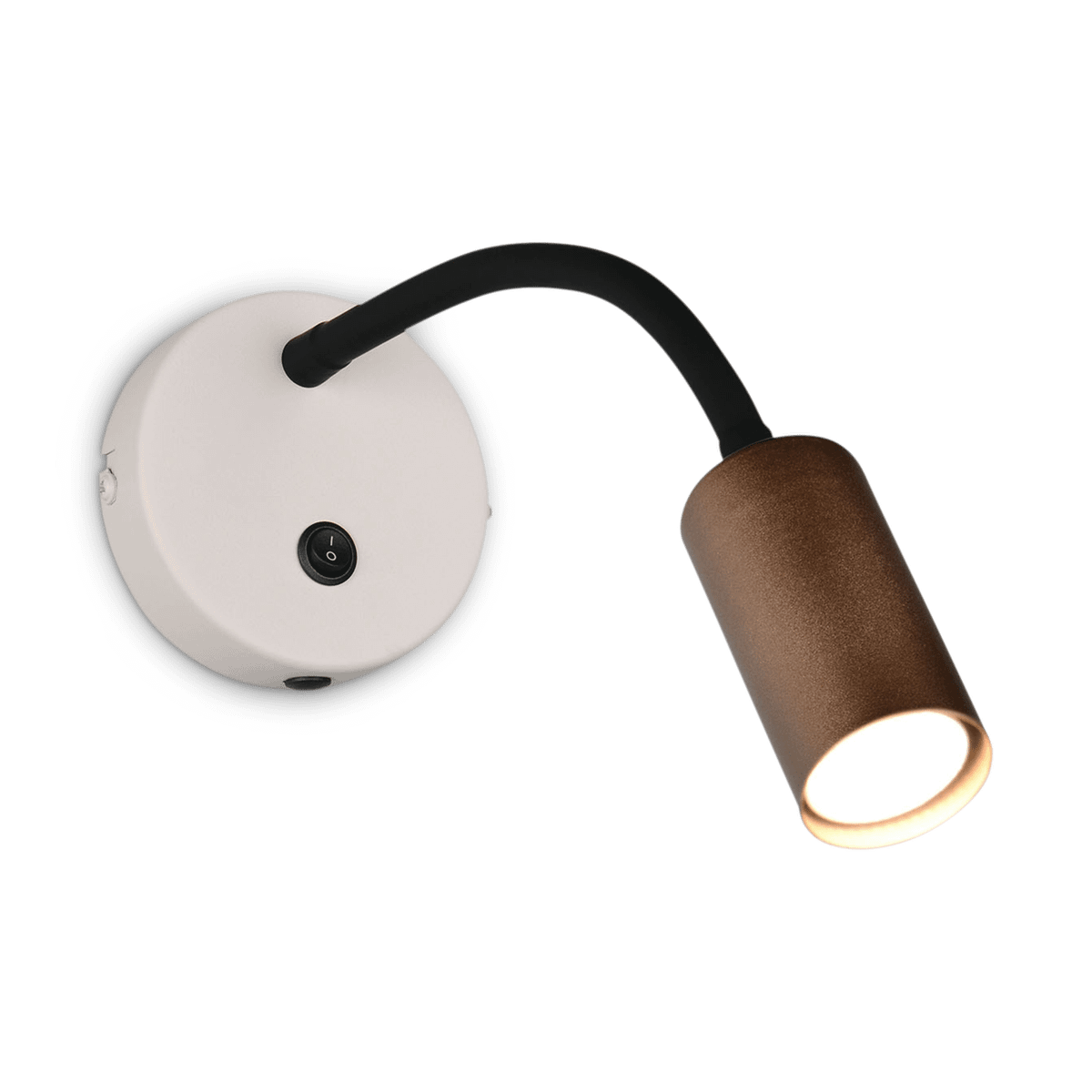 Wandlamp TARYN Flex Metaal Koffie