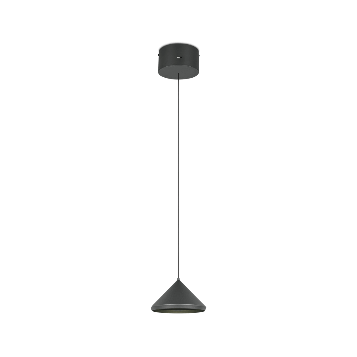 Hanglamp LAGUNA 1Del. Zwart