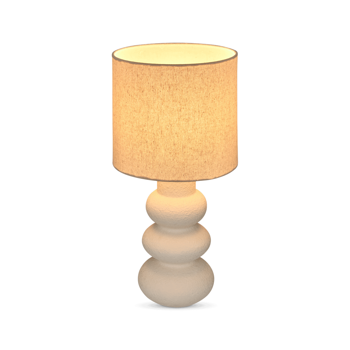 Tafellamp ALATHI Keramiek Wit