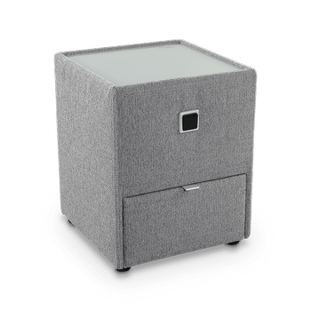 Nachttafel ASTEN Stof 308/09 Grijs Nachttafel ASTEN Stof 308/09 Grijs