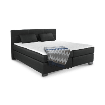 Boxspring UDEN 142/06 Zwart 160x200 Boxspring UDEN 142/06 Zwart 160x200