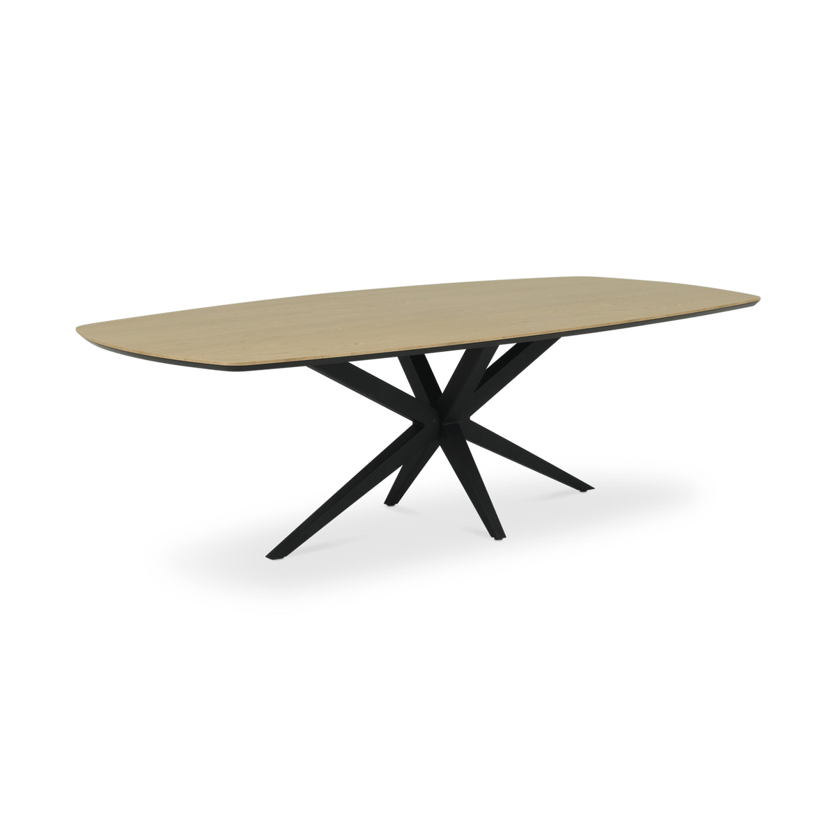 Eettafel ENCANTO Deens Ovaal 250x128 Blond Oak