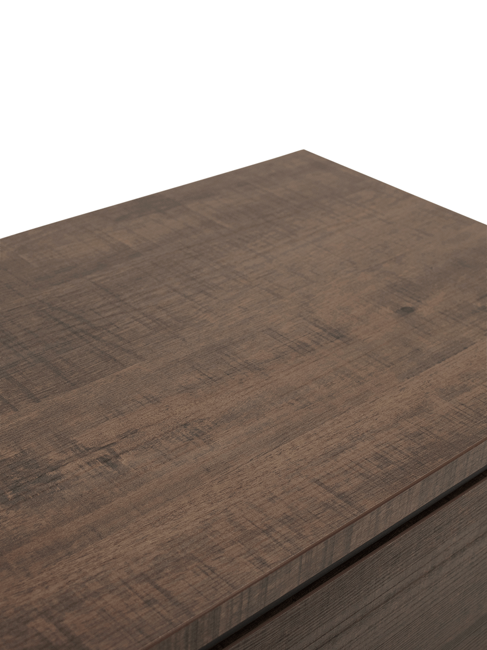 TV-meubel Bolton Dark Mango 2D