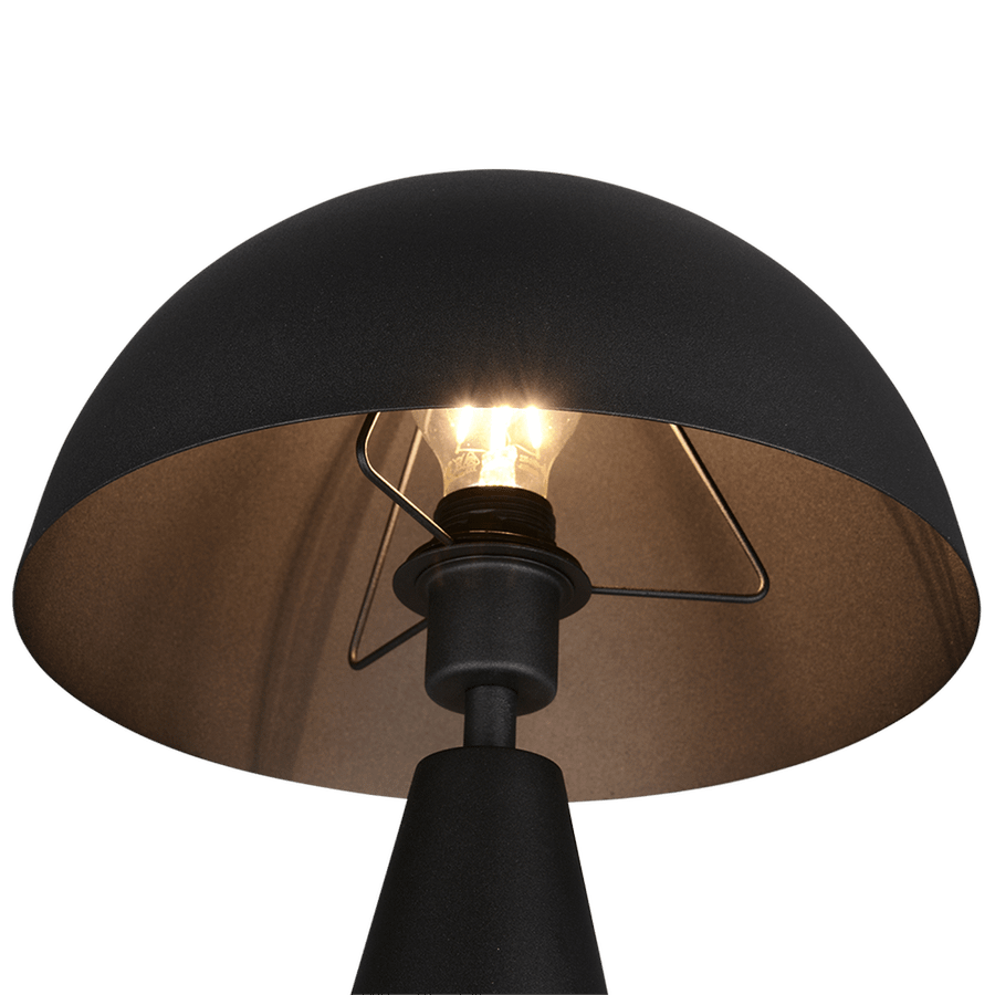 Tafellamp ALFIE Met. Zwart Tafellamp ALFIE Met. Zwart