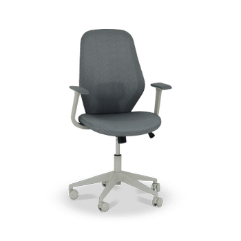 Bureaustoel JEPPE Mesh Grijs Bureaustoel JEPPE Mesh Grijs
