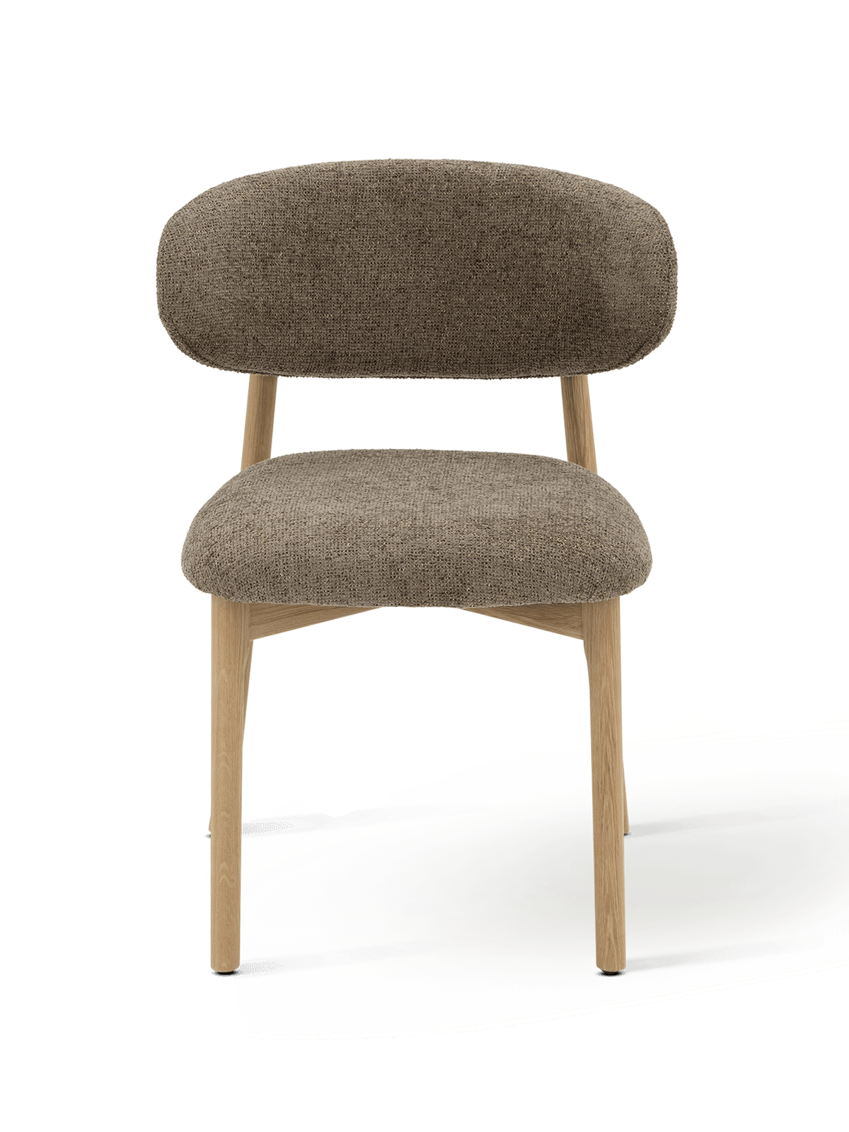 Stoel Edda Taupe Natural Oak