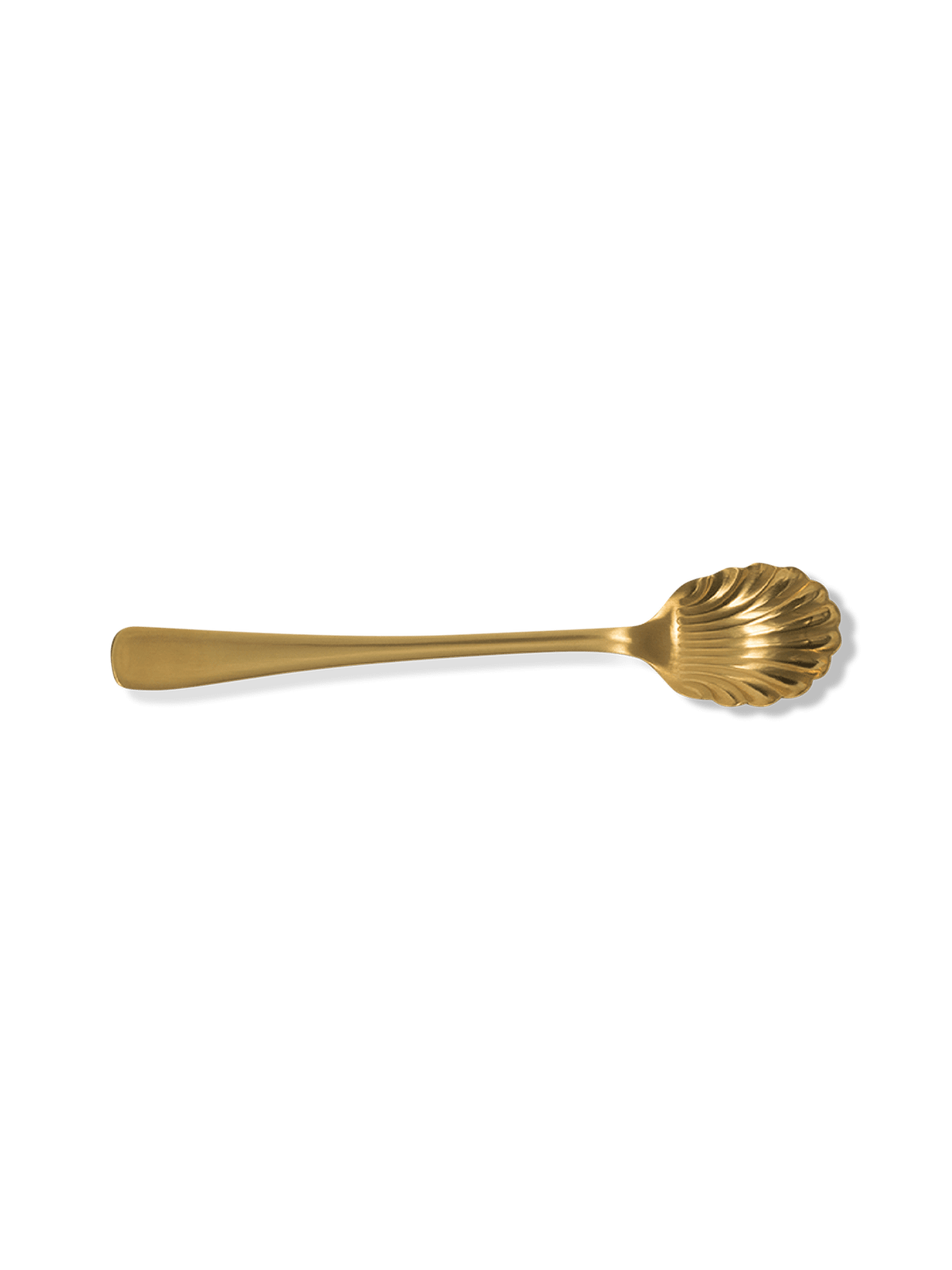 Koffielepeltjes Shell Goud s/4