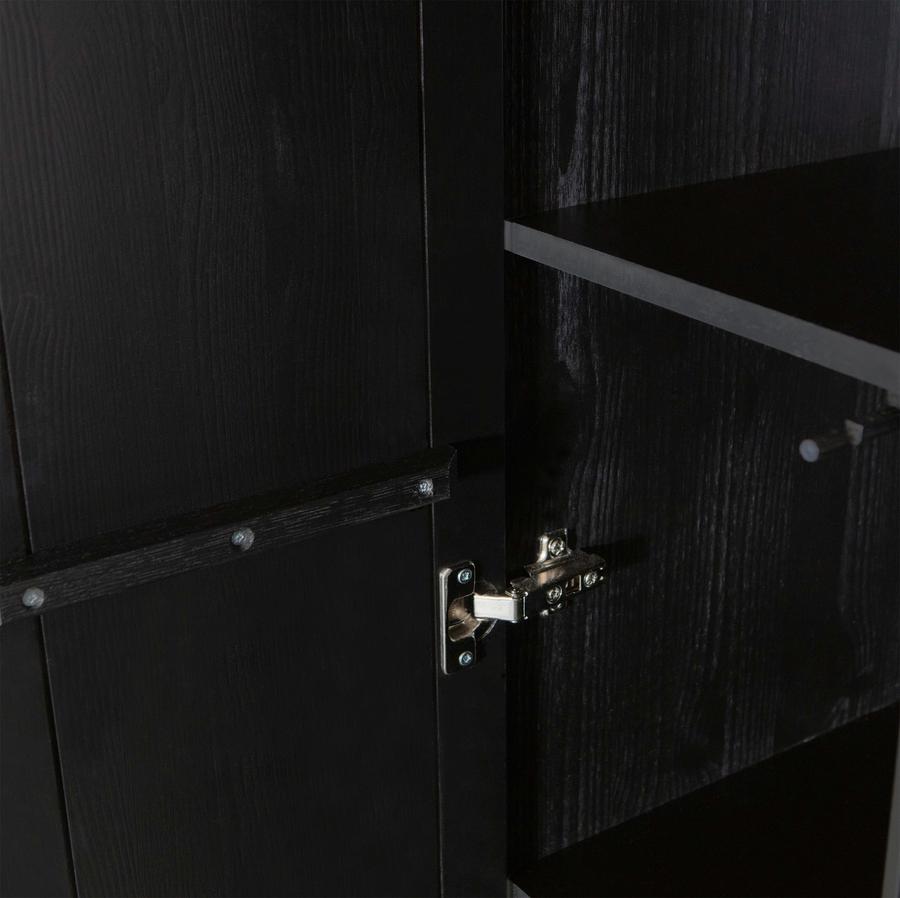 Woood Bergkast GRAVURE Zwart B60 Woood Bergkast GRAVURE Zwart B60