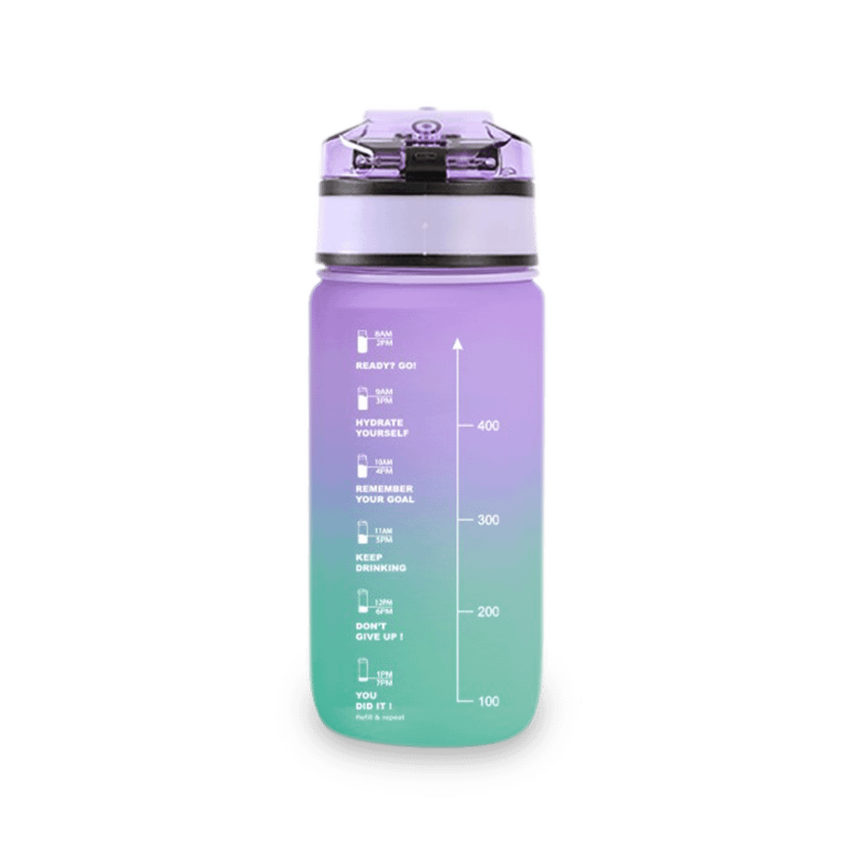 Drinkfles TRITAN 500ml Paars/Aqua