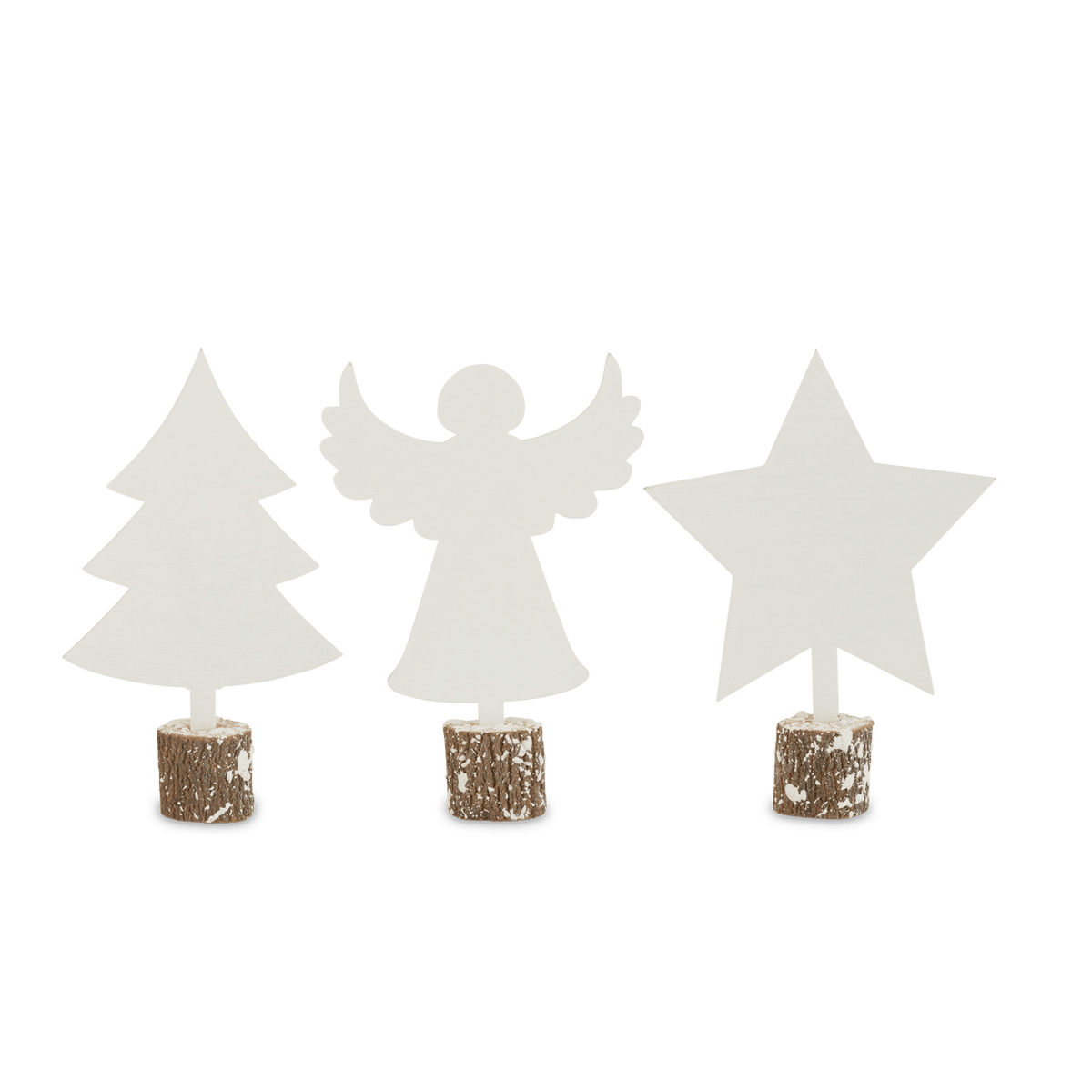 Fig. X-MAS Wit op Voet Ass.