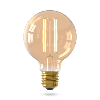 LED Lamp W.FILAM. BOL E27-3.5W Goud LED Lamp W.FILAM. BOL E27-3.5W Goud