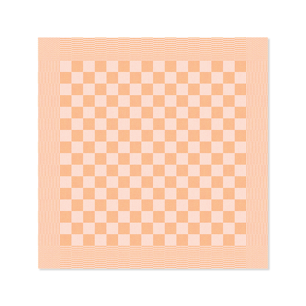 Keukendoek DDDDD 65x65 Pastel Perzik