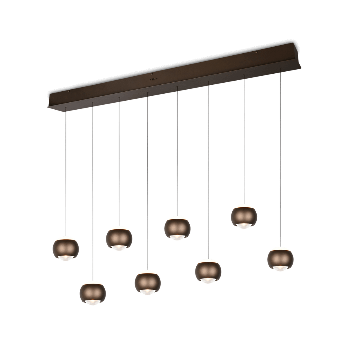 Hanglamp ORBIT 8Del. Platinum