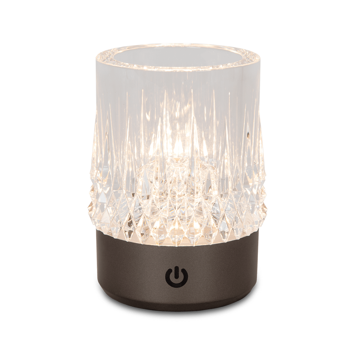 Tafellamp LILI Ø8 S/3 Zwart Chroom