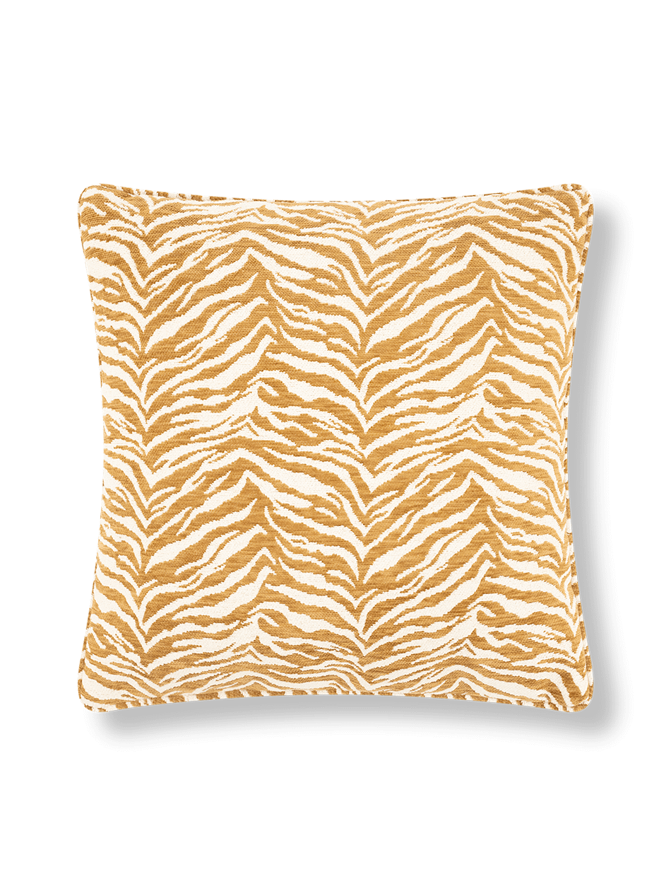 Kussen Tigra 45 x 45 cm Geel