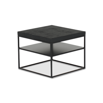 Bijzettafel AISNE Zwart eiken Bijzettafel AISNE Zwart eiken