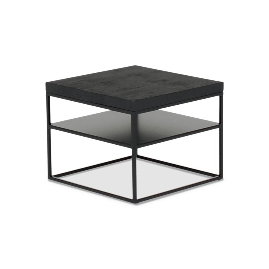 Bijzettafel AISNE Zwart eiken Bijzettafel AISNE Zwart eiken