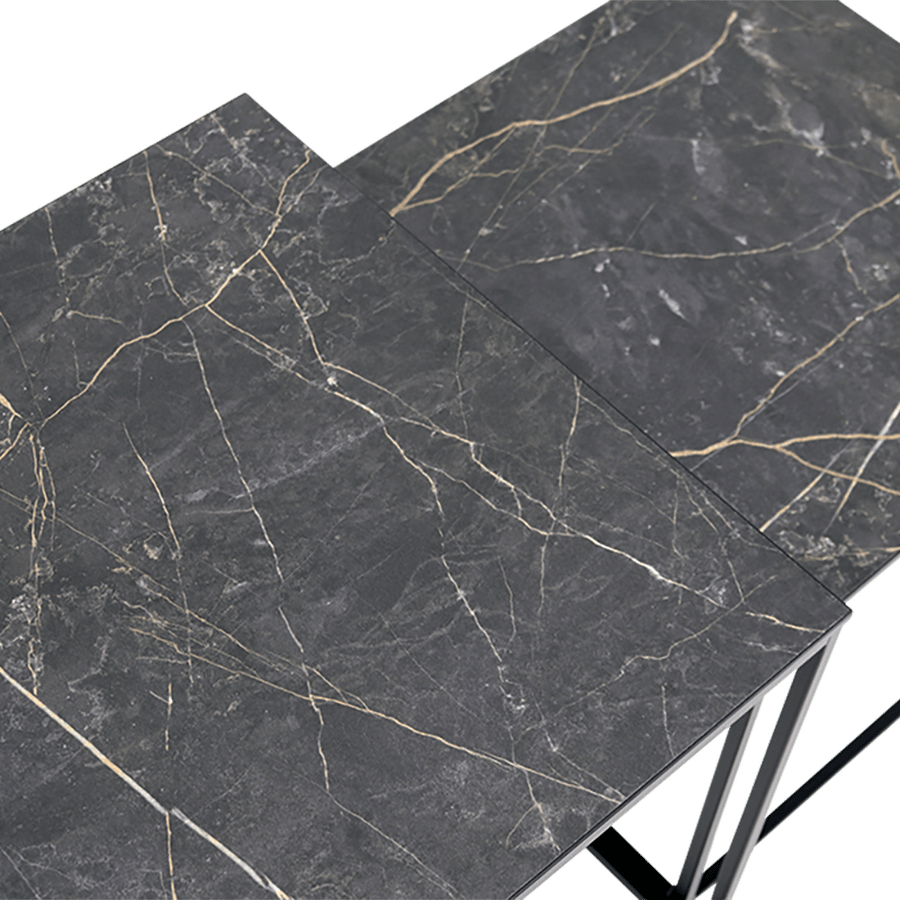 Bijzettafel Set van 2 MIC Marble Bromo Bijzettafel Set van 2 MIC Marble Bromo