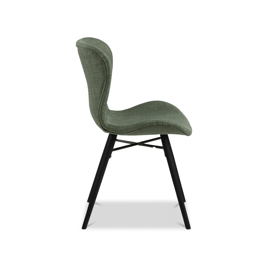 Stoel PLATS Rio fabric green 140 Stoel PLATS Rio fabric green 140