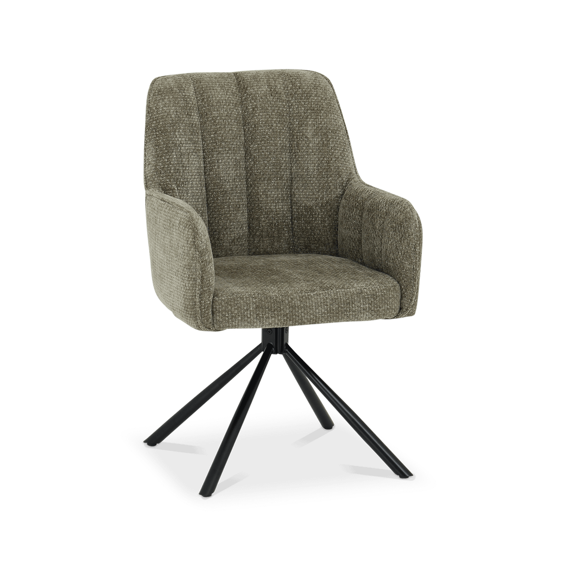 Armstoel ROCCO 360° Brown Natural Armstoel ROCCO 360° Brown Natural