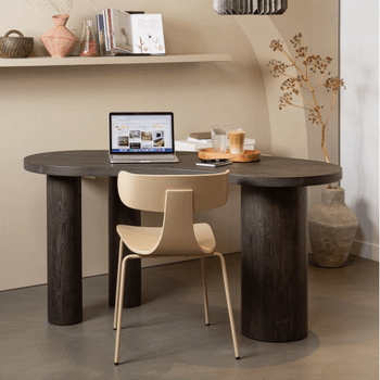 Console ESTRELLA Organisch 150x70 Donkerbruin Console ESTRELLA Organisch 150x70 Donkerbruin