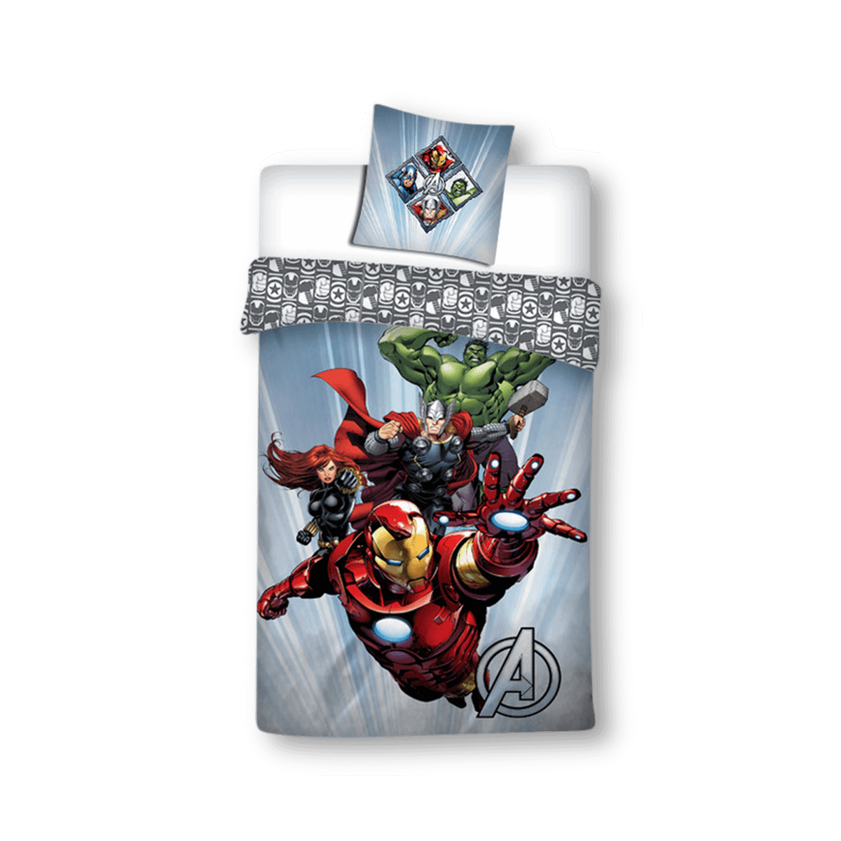 Dekbedovertek AVENGERS 140x200