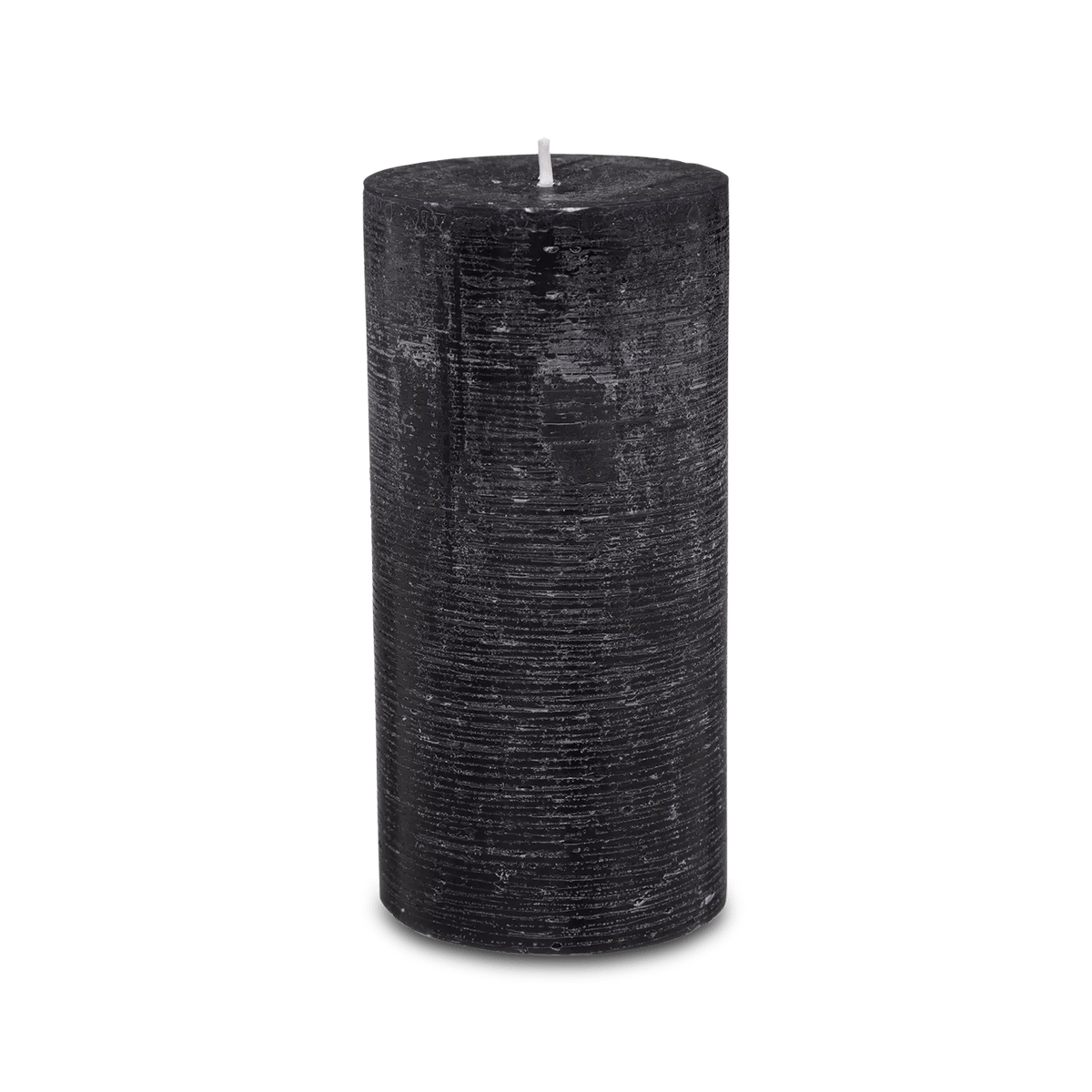 Kaars RUSTIC Cil. 14 Zwart