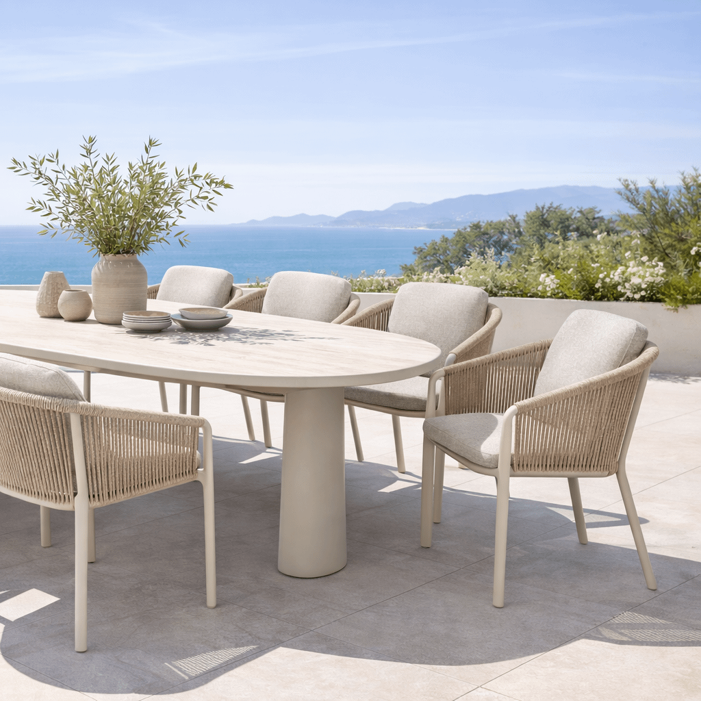 Armstoel MONTELO Beige/Argile