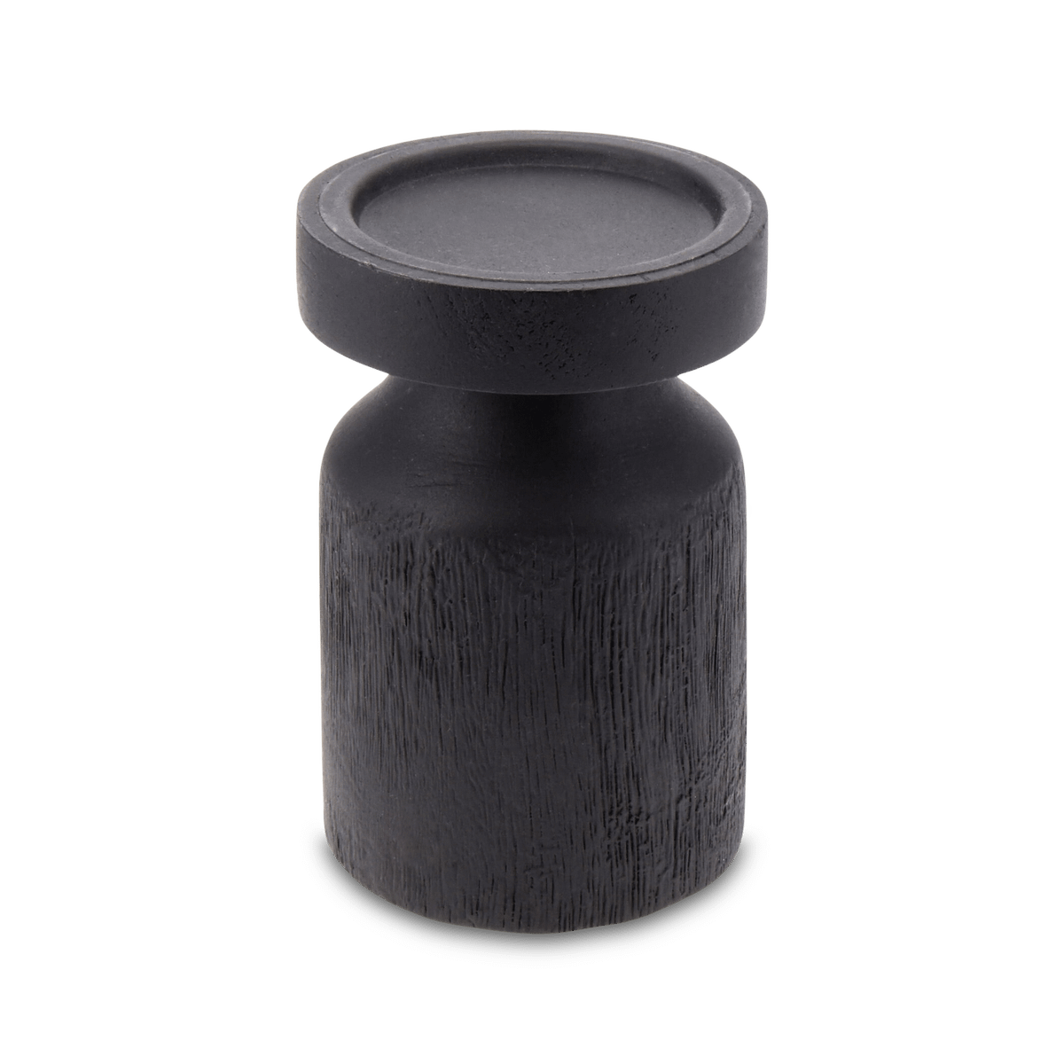 Kandelaar ROELOM Mango Zwart M