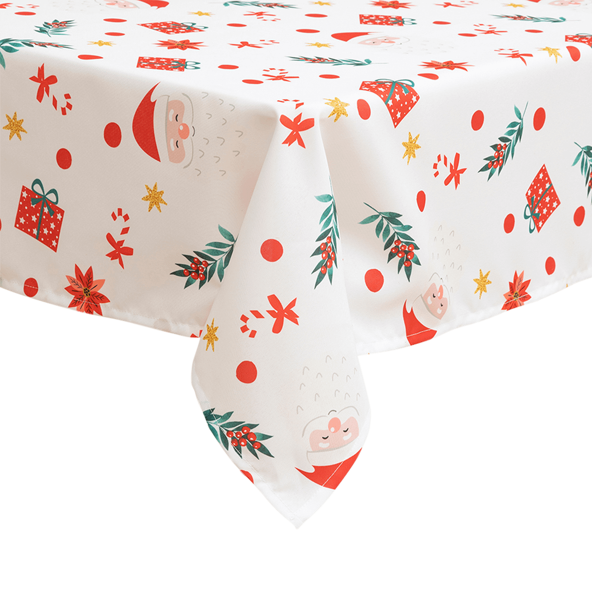 Tafelkleed OEKE 240 Wit/Rood/Groen