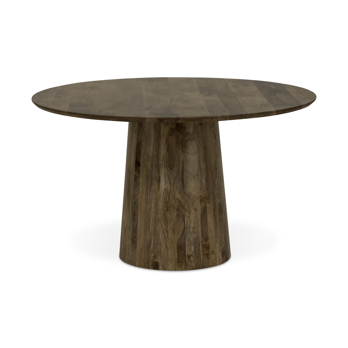 Eettafel SANTOSH Ø130 Mango Walnoot