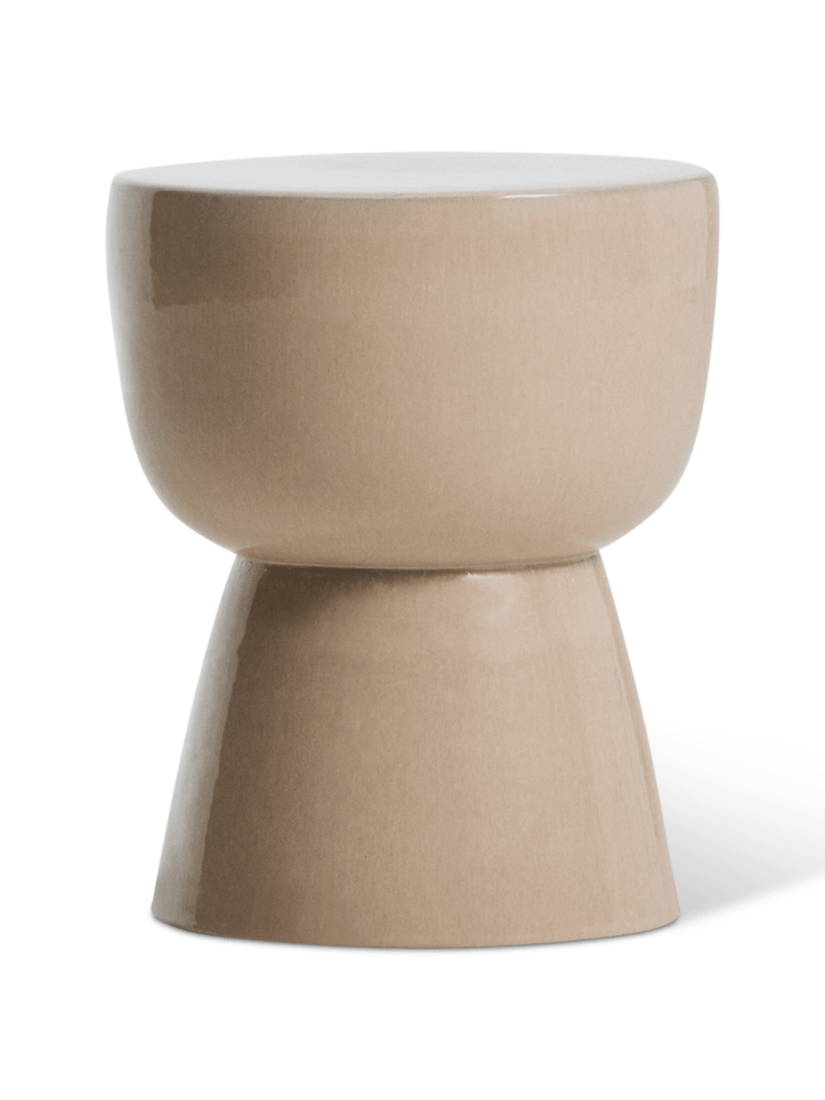 Bijzettafel Mesquida Beige Ø36 cm
