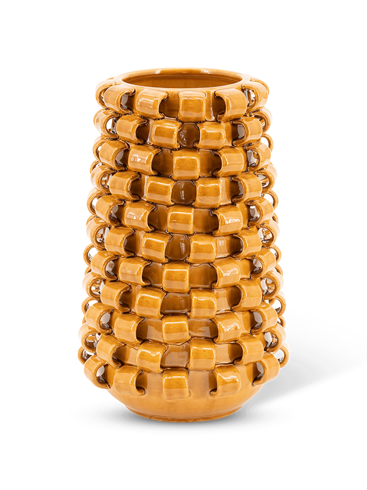 Vaas Loopa Mosterdgeel