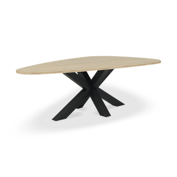 Eettafel EATING 225x120 Kiezelvorm Eettafel EATING 225x120 Kiezelvorm