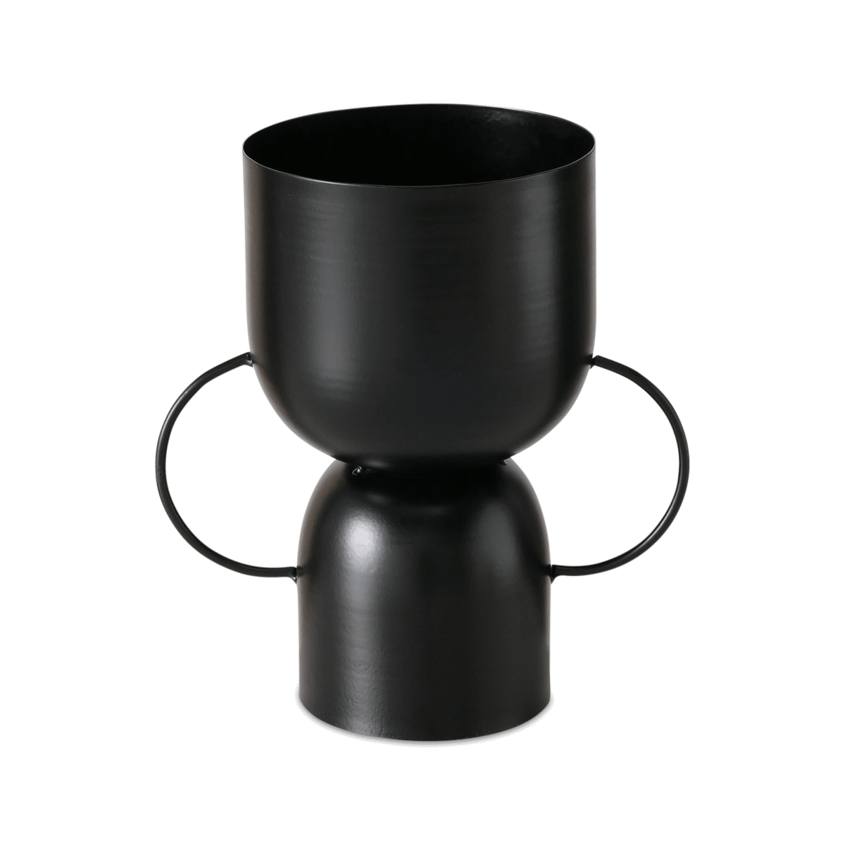 Bloempot FALEVIO Metaal Zwart