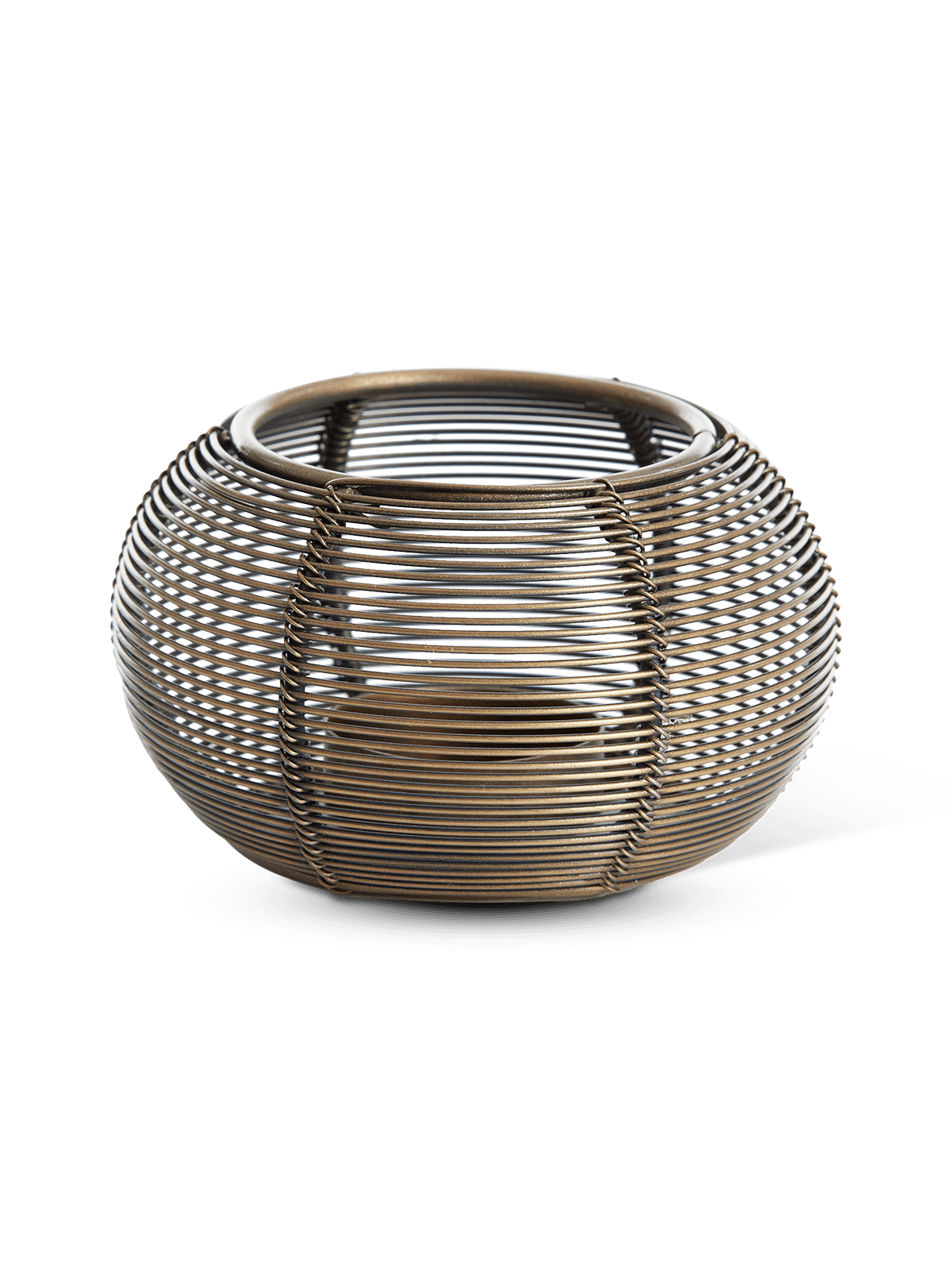 Theelichthouder Biano Antiek Brons