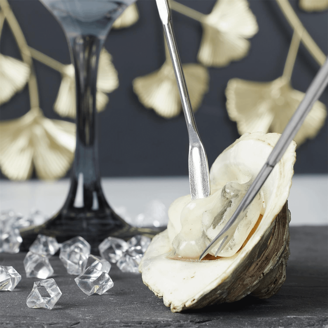 S/4 Kreeftenvorkje CRUSTACE Rvs Zilver S/4 Kreeftenvorkje CRUSTACE Rvs Zilver