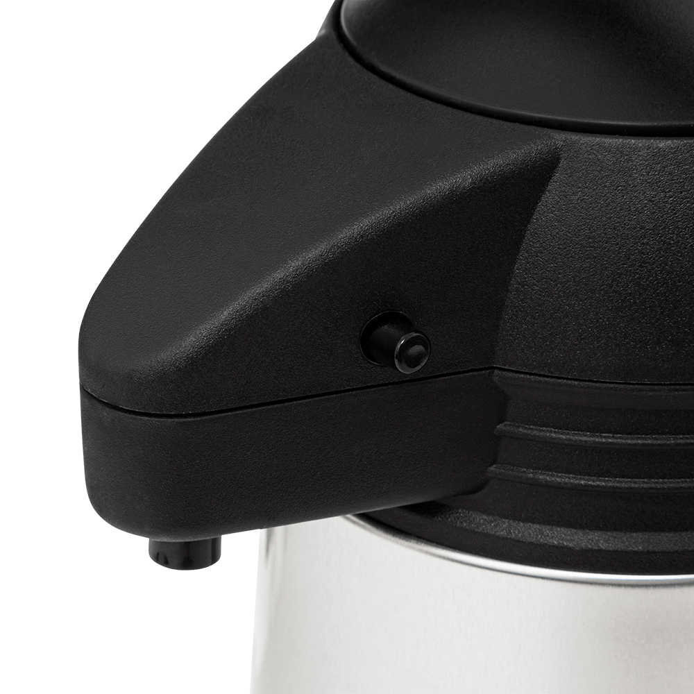 Pompthermos COBRI 1,9L Inox Wit/Zwart Pompthermos COBRI 1,9L Inox Wit/Zwart