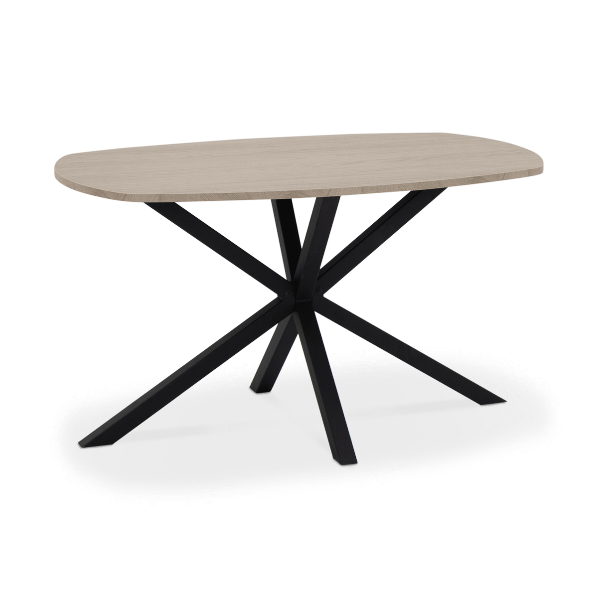 Eettafel WALES Deens Ovaal 138x85 Misty Oak