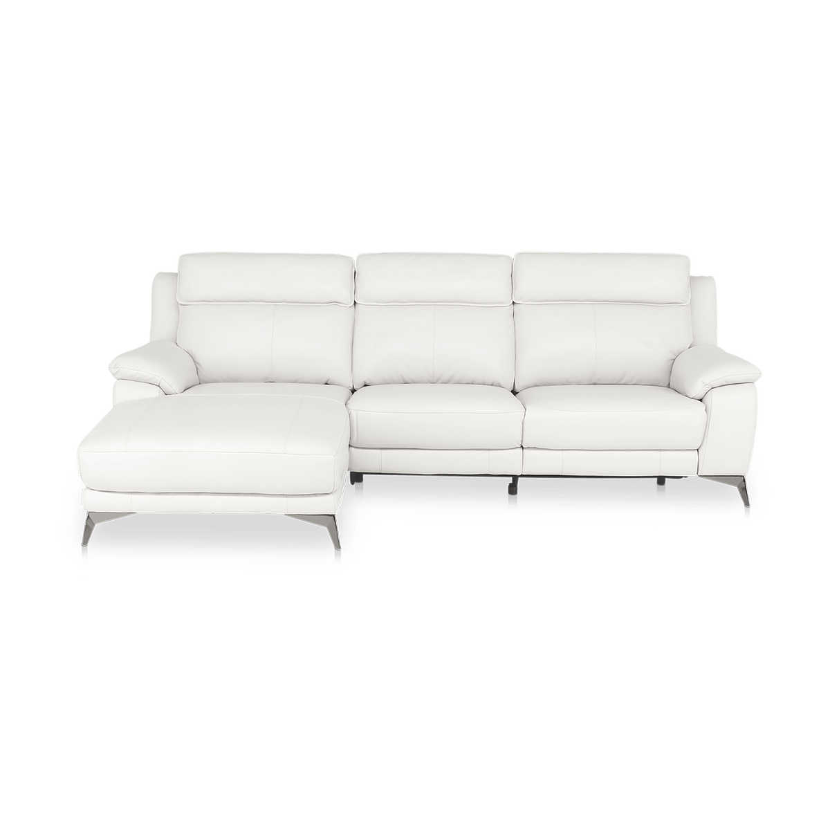 Hoeksalon DORIAN Longchair Links Frost