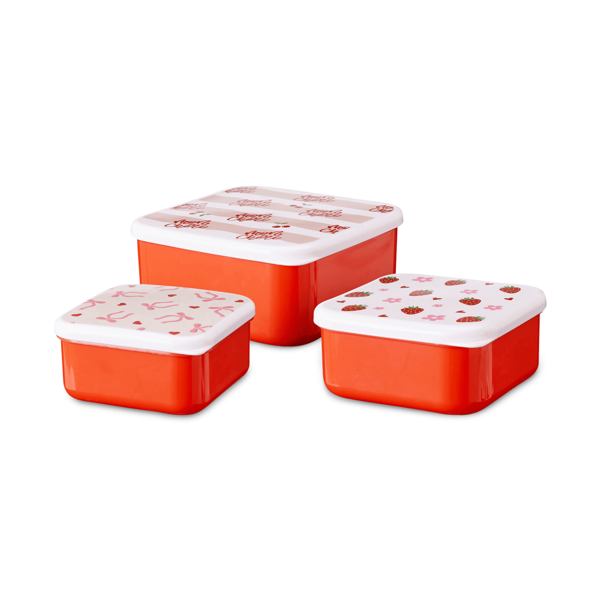 Voorraaddozen S/3 CHERRY 