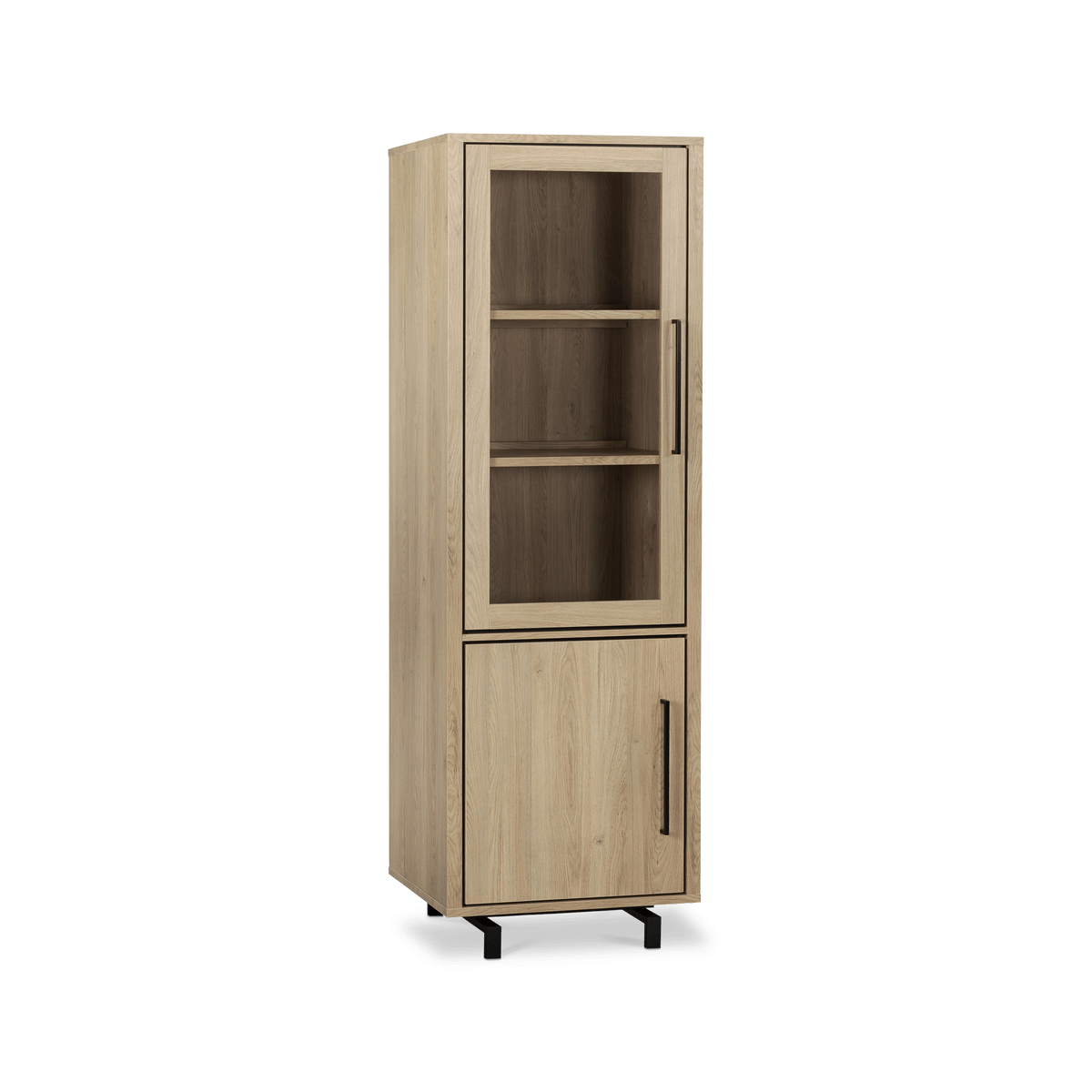 Vitrinekast PICCADILLY Old Oak B65