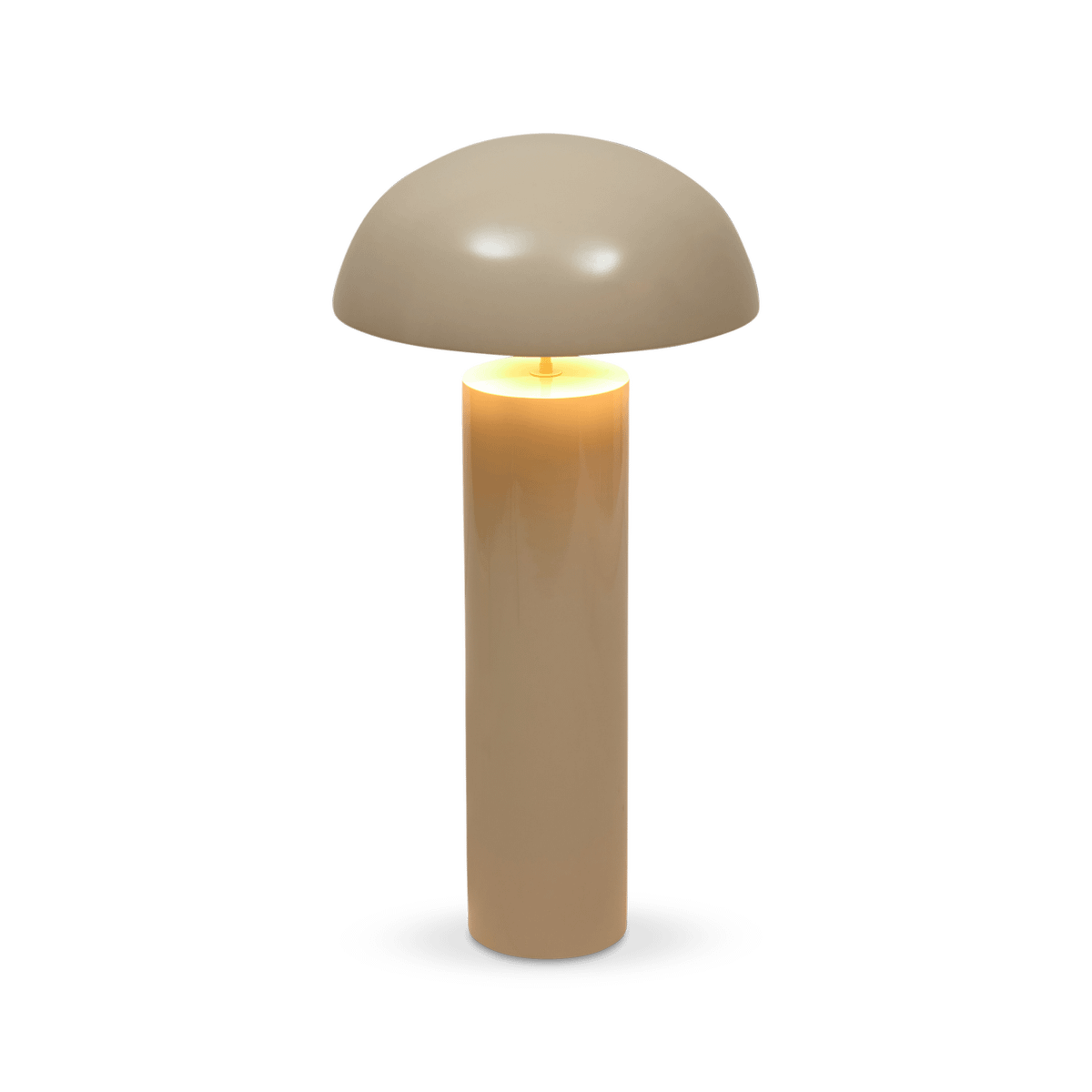 Vloerlamp YLUSSE Metaal Beige
